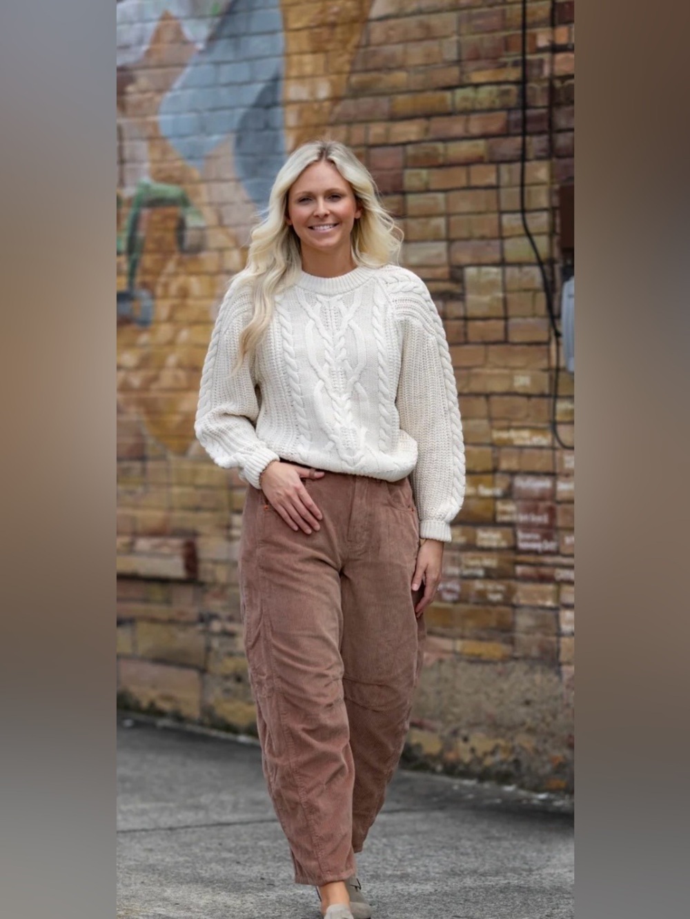 Free People Good Luck Corduroy Barrel High Rise Jeans Size 28 NWT